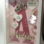 Baby Box Frame with Glass - Princess Theme