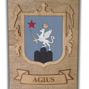 Agius Surname Family Crest