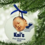 Christmas Bauble - First Christmas - Baby Boy