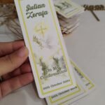 My Christening - White Souvenir Bookmark - 14.7x5.5cm