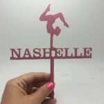 Wooden Cake Topper – Dance/ Ballet Theme