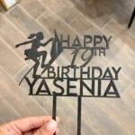 Wooden Cake Topper - Upsailing Theme