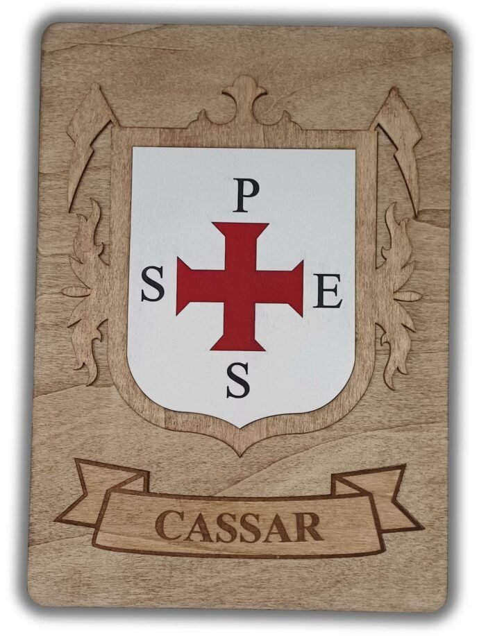 Cassar Surname Family Crest