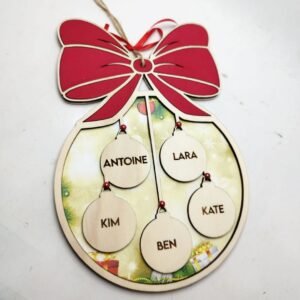 Christmas Bauble  - 15x20cm