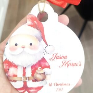 Personalised Bauble - Father Christmas
