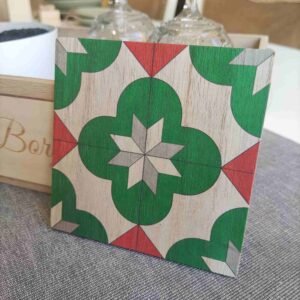 Love Malta - Wooden Maltese Coaster