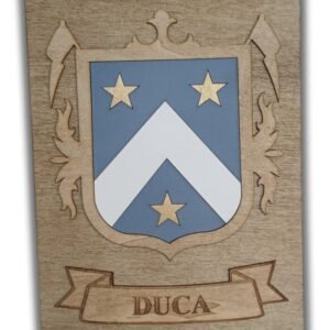 Duca Surname Family Crest