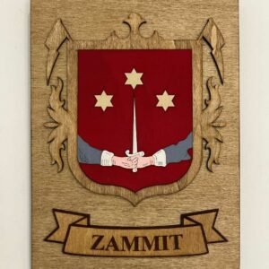 Zammit Surname Family Crest