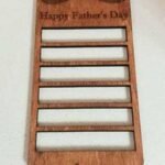 Wooden Tie Rack