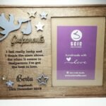 Baptism Frame - Stork Theme