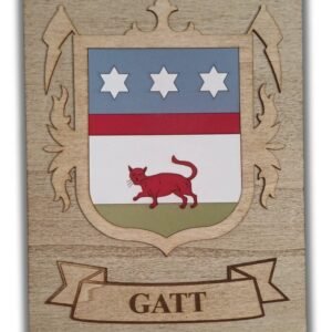 Gatt Surname Family Crest