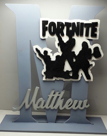 Standing Initial - Fortnite Theme