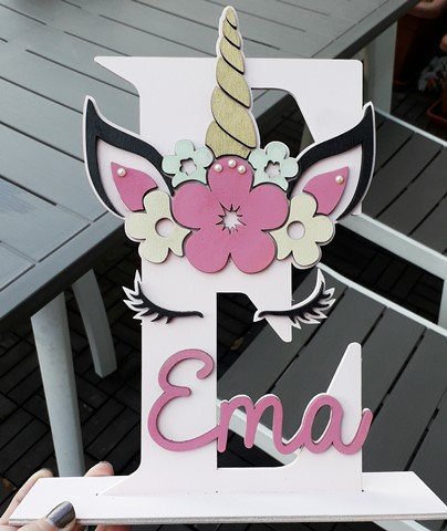 Letter Name Unicorn Theme - Image 5