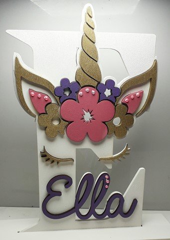 Letter Name Unicorn Theme - Image 3