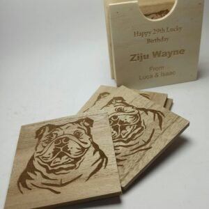 Birthday Coasters - Dog Theme