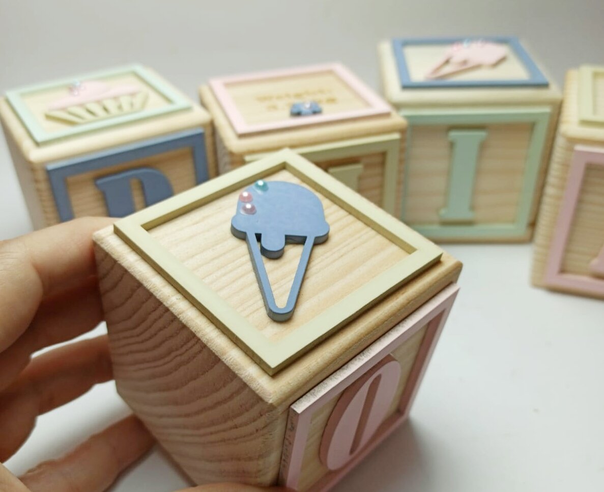 Baby Blocks - Candy Theme - Image 3