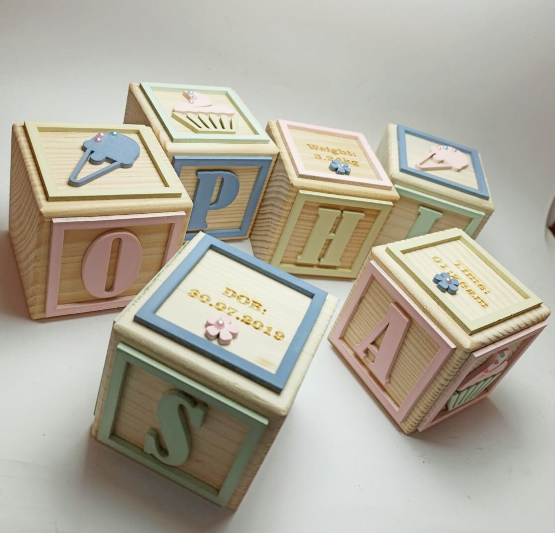 Baby Blocks - Candy Theme - Image 5