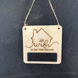 WIFI Password Plaque