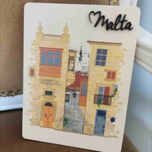 Love Malta - Il-Faċċata bit-Taraġ Print