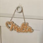 Love Malta - Malta Embossed Hanging Sign