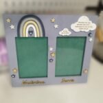 Double Photo Frame  - Rainbow