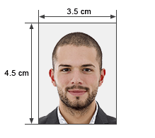 Passport size Photos - 8 EU standard Passport Photos