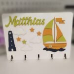 Coat Hanger - Boat/ Lighthouse
