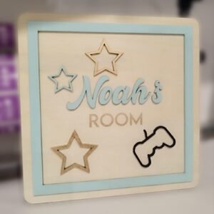 Personalised Hanging Sign - Kids Room Name