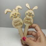 Easter Wooden Bookmark