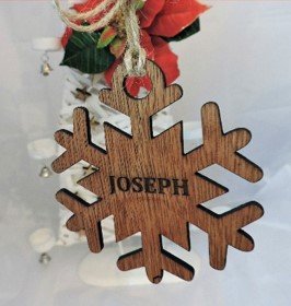 Hanging Holly - Finished in wax and hand painted - Image 3