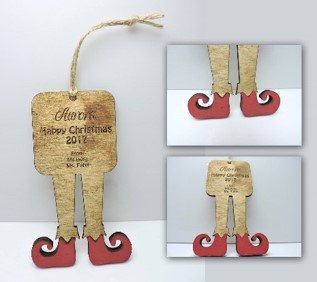 Hanging Holly - Finished in wax and hand painted - Image 12