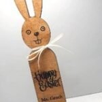 Easter Standing Wooden Bunny
