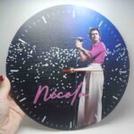 Personalised Printed Clock - Harry Styles Theme