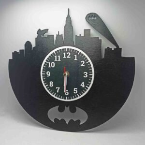 Wooden Clock - Batman Theme