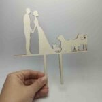 Wooden Cake Topper – Pets Theme