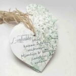Wooden Heart - Wedding Souvenir