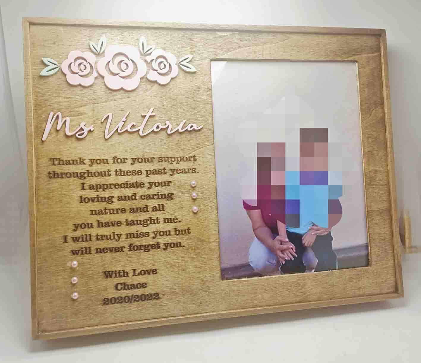 Large Frame - Teacher's Theme - 32x25x3.5cm