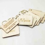 Laser Engraved Keychains - Names