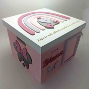 Box with Lid - Rainbow and Minnie (+Photo)