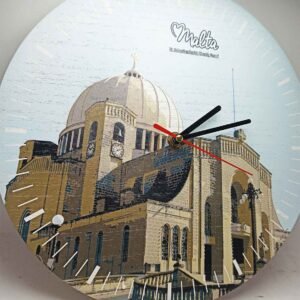 Personalised Printed Clock - St. Sebastian Qormi - Love Malta Brand