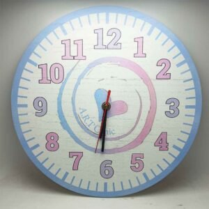 Personalised Printed Clock - Custom Logo