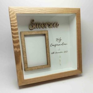 Holy Confirmation Square Frame with Glass