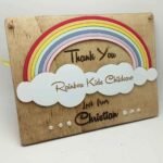 Hanging Wooden Plaque - Thank You - (3 sizes available)