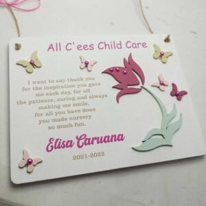 Hanging Wooden Plaque - Teacher - 3 sizes available