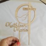 Wooden Cake Topper – Il-Griżma tal-Isqof ta'