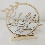 Wooden Cake Topper – Holy Communion