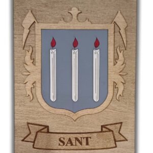 Sant Surname Family Crest