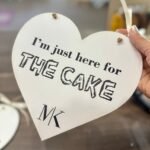 Pageboy/ Flower girl Saying - 'I'm just here for the cake'