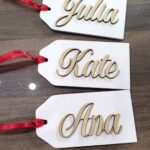 Wooden Name Tags