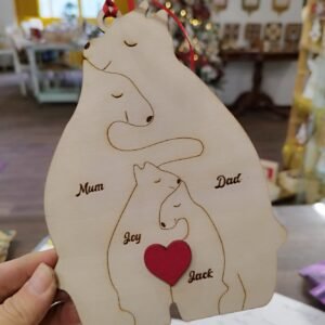 Family Bear Hug Bauble